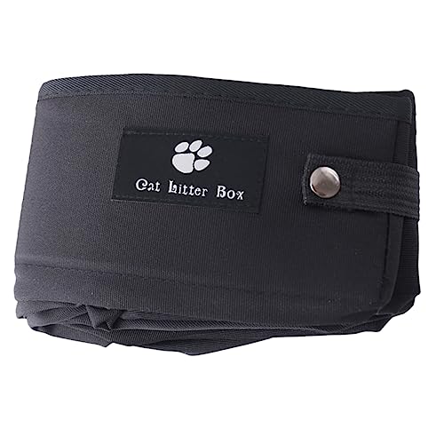 BESPORTBLE Kasten zusammenklappbare Katzentoilette Haustier tragbar Kätzchen für Katzen Fallensteller katzentoiletten streuwanne abfallbehälter Heimtierbedarf Katzenzubehör Oxford-Stoff Black BESPORTBLE Kasten zusammenklappbare Katzentoilette Haustier tragbar Kätzchen für Katzen Fallensteller katzentoiletten streuwanne abfallbehälter Heimtierbedarf Katzenzubehör Oxford-Stoff Black von BESPORTBLE