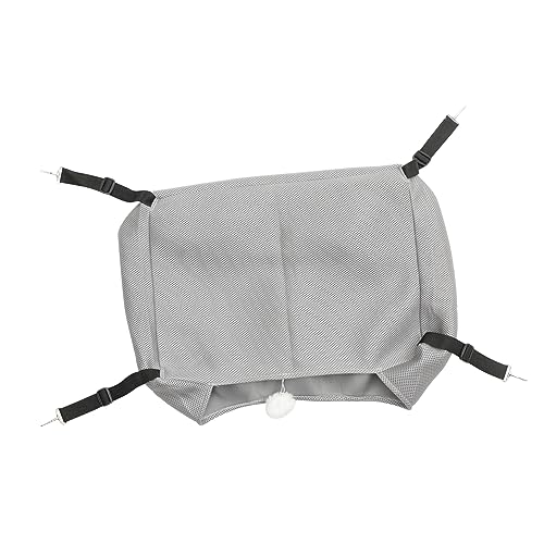 BESPORTBLE Katze Hängematte Air-Tag-Katzenhalsband Katze heizkissen Katzenkorbbett katzenbett haustierbett Schlafnest für Katze Haustier-Hängematte für zu Hause Dickes Sandwich-Netz Grey BESPORTBLE Katze Hängematte Air-Tag-Katzenhalsband Katze heizkissen Katzenkorbbett katzenbett haustierbett Schlafnest für Katze Haustier-Hängematte für zu Hause Dickes Sandwich-Netz Grey von BESPORTBLE