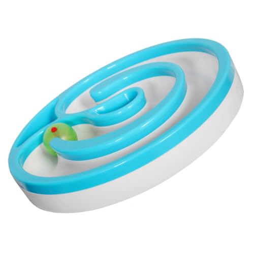 BESPORTBLE Katze Plattenspieler Kätzchen-Teaser- Kluge Katze Katzennapf Mit Ständer Bewegliches Katzenspielzeug Für Kätzchen Interaktives Katzenspielzeug Blue Abs BESPORTBLE Katze Plattenspieler Kätzchen-Teaser- Kluge Katze Katzennapf Mit Ständer Bewegliches Katzenspielzeug Für Kätzchen Interaktives Katzenspielzeug Blue Abs von BESPORTBLE