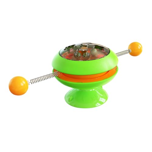 BESPORTBLE Katze Plattenspieler Katzenhalsband Katzenfutter katzenspielzeug Katzen beschäftigungsspielzeug spielzeuge kreatives Turntable- Katzen-Teaser- Plastik von BESPORTBLE