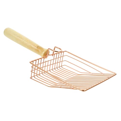 BESPORTBLE Katze Sandschaufel katzenklo zubehör cat Litter Shovel Schaufel der Katzentoilette Katzenfutter Sandsieb katzenstreu tragbare Haustierstreuschaufel Streuschaufel aus Metall hölzern BESPORTBLE Katze Sandschaufel katzenklo zubehör cat Litter Shovel Schaufel der Katzentoilette Katzenfutter Sandsieb katzenstreu tragbare Haustierstreuschaufel Streuschaufel aus Metall hölzern von BESPORTBLE