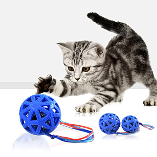 BESPORTBLE Pet Sound Paper Ball Spielzeug Pet-Ball-Spielzeug Kätzchen Mylar Bälle Tierspielzeug Spielzeuge Katzen-Sound-Papierball-Spielzeug Katzenspielzeug groß Rasselpapier von BESPORTBLE