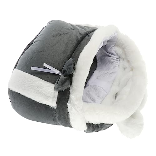 BESPORTBLE Winter Pet Backpack Für Katzen Tragetasche Mit Doppelter Atmungsaktiv Und Warm Für Ausflüge Und Mit Ihrem von BESPORTBLE
