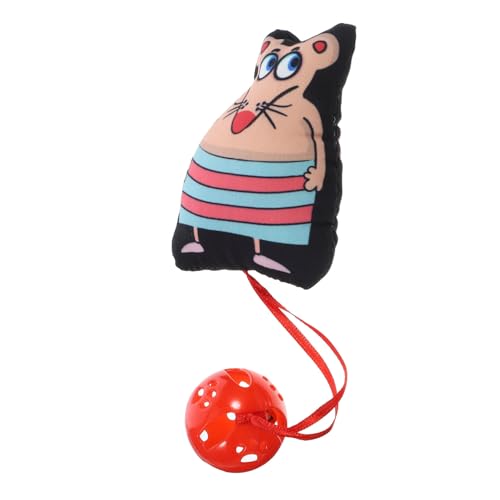 BESPORTBLE Und Katzenspielzeug Glockenmäuseförmiges Spielzeug Katzenangel - Widerstandsfähige Übung Für Katzen BESPORTBLE Und Katzenspielzeug Glockenmäuseförmiges Spielzeug Katzenangel - Widerstandsfähige Übung Für Katzen von BESPORTBLE