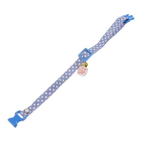 BESPORTBLE Katzenhalsbänder süßes Katzenhalsband Sicherheitsschnalle für Katzenhalsband süßes Welpenhalsband Glocke verstellbares Halsband für Hund dekoratives Hundehalsband Polyester BESPORTBLE Katzenhalsbänder süßes Katzenhalsband Sicherheitsschnalle für Katzenhalsband süßes Welpenhalsband Glocke verstellbares Halsband für Hund dekoratives Hundehalsband Polyester von BESPORTBLE