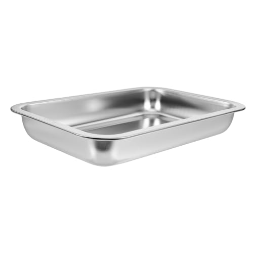 BESPORTBLE Katzenklo Katzentoilette Aus Haustier Ofen Kaninchentoilette Spender Kätzchen Käfig Katzenspielzeug Kätzchentöpfchen Toaster Scoop Silver Rostfreier BESPORTBLE Katzenklo Katzentoilette Aus Haustier Ofen Kaninchentoilette Spender Kätzchen Käfig Katzenspielzeug Kätzchentöpfchen Toaster Scoop Silver Rostfreier von BESPORTBLE