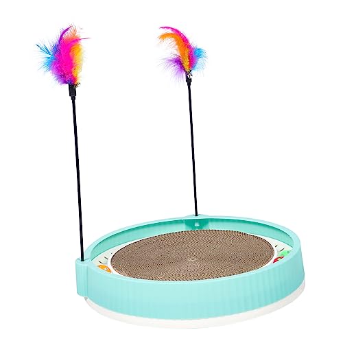 BESPORTBLE Katzenkratzbrett Katzenstreu Kratzen Haushalt Kätzchenkratzer praktisches Kratzbrett Aufkleber katzenmöbel cat Furniture austauschbarer Katzenkratzer verschleißfestes Kratzpad pp von BESPORTBLE