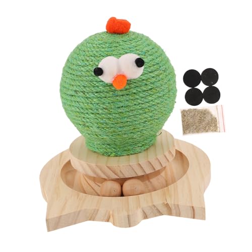 BESPORTBLE Katzenkratzbrett mit Drehfunktion und Lustiges für Kätzchen aus Natürlichem Material zur Spielinstinkts zu Reinigen und Langlebig BESPORTBLE Katzenkratzbrett mit Drehfunktion und Lustiges für Kätzchen aus Natürlichem Material zur Spielinstinkts zu Reinigen und Langlebig von BESPORTBLE