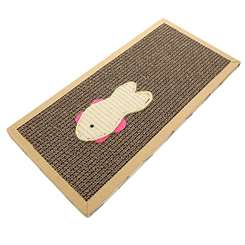 BESPORTBLE Katzenkratzer Pad Aus Wellpappe Interaktives Haustierspielzeug Für Kätzchen Und Katzen Kratzbrett Für Gesunde Krallenpflege Katzenspielzeug Für Stundenlangen BESPORTBLE Katzenkratzer Pad Aus Wellpappe Interaktives Haustierspielzeug Für Kätzchen Und Katzen Kratzbrett Für Gesunde Krallenpflege Katzenspielzeug Für Stundenlangen von BESPORTBLE