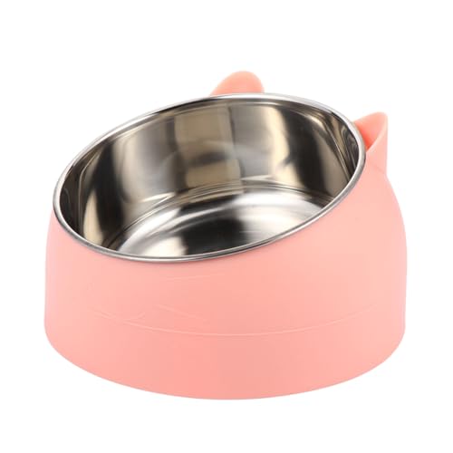 BESPORTBLE Katzennapf Aus Edelstahl Erhöhter Katzennapf Hundenapf Hundenäpfe Kleiner Hund Katzennäpfe Geneigter Futterautomat Katzenfutter Kleiner Wassernapf Für Hunde Rosa Rostfreier Stahl BESPORTBLE Katzennapf Aus Edelstahl Erhöhter Katzennapf Hundenapf Hundenäpfe Kleiner Hund Katzennäpfe Geneigter Futterautomat Katzenfutter Kleiner Wassernapf Für Hunde Rosa Rostfreier Stahl von BESPORTBLE
