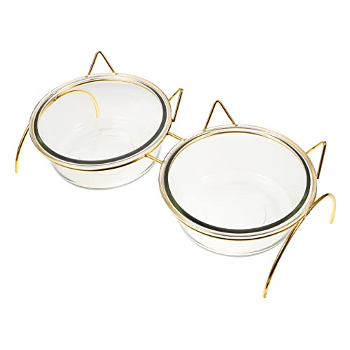 BESPORTBLE Futternapf für Haustiere Erhöhter Futternapf für Katzen Geneigter Glas-futternapf-Set Katzen-trinknapf 2 Stück BESPORTBLE Futternapf für Haustiere Erhöhter Futternapf für Katzen Geneigter Glas-futternapf-Set Katzen-trinknapf 2 Stück von BESPORTBLE