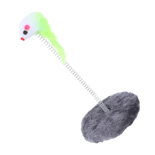 BESPORTBLE Spielzeug Für Katzen Mit Und Plüsch Interaktiver Katzen-Teaser Kätzchen-katzenbecher Für Drinnen Zur Stimulation Und Übung Zufällige Farbe von BESPORTBLE