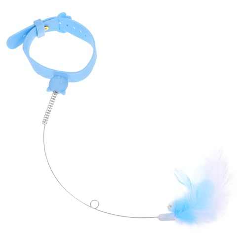 BESPORTBLE Cat Teaser Stick Mit Verstellbarem Katzenhalsband Interaktives Spielzeug Für Drinnen Fördert Aktives Und Sicheres Für Katzen Aller BESPORTBLE Cat Teaser Stick Mit Verstellbarem Katzenhalsband Interaktives Spielzeug Für Drinnen Fördert Aktives Und Sicheres Für Katzen Aller von BESPORTBLE