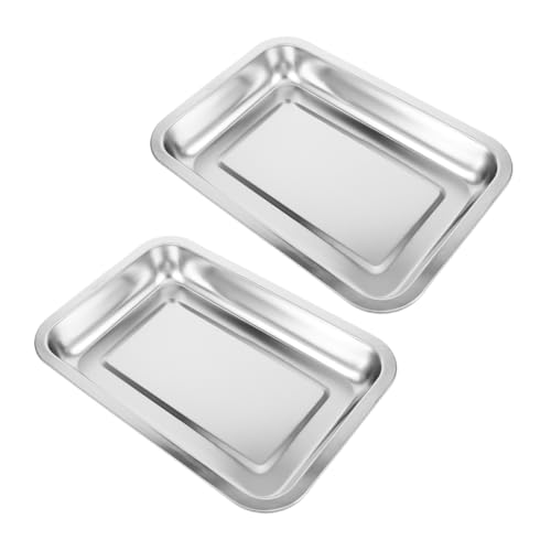 BESPORTBLE Katzentoiletten-Set 2-teilig Edelstahl Katzentoiletten Katzentoilette Für Verschiedene von BESPORTBLE
