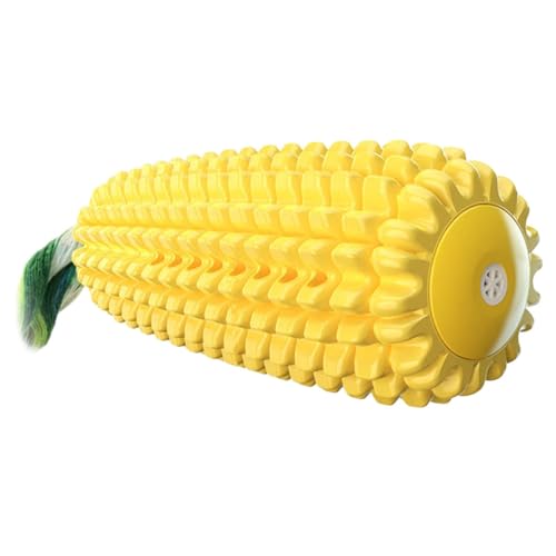 BESPORTBLE Portable Chewing Toy Für Bissfestes Schallendes Cornförmiges Kauspielzeug Leuchtendem Gelb Für Kleine Hunde Einfach Zu Reinigen Für Unterwegs von BESPORTBLE