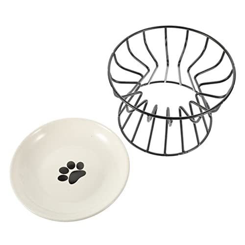 BESPORTBLE Keramiknapf für Haustiere Platte Hoher Katzennapf erzogen Katzenfutternäpfe doppelt katzenfutter schüssel katzenfutter Schalen Katze Hund futternapf Hund wassernapf Schmiedeeisen BESPORTBLE Keramiknapf für Haustiere Platte Hoher Katzennapf erzogen Katzenfutternäpfe doppelt katzenfutter schüssel katzenfutter Schalen Katze Hund futternapf Hund wassernapf Schmiedeeisen von BESPORTBLE