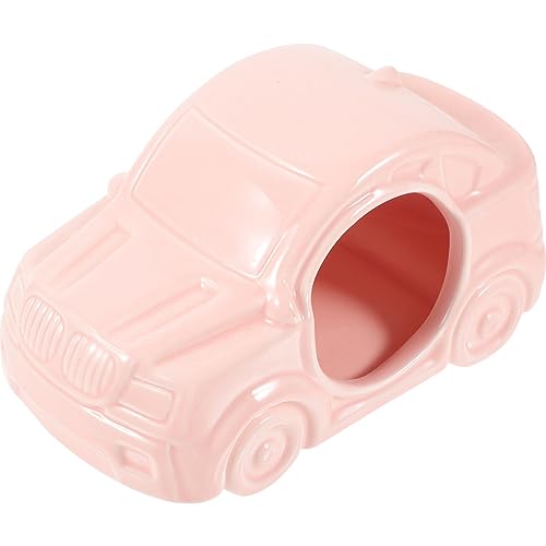 BESPORTBLE Kfz-Keramik-Nest nagerhaus kleintierhaus Hamster Schlafplatz Hamster Käfigzubehör Haustierhaus Ratte Hamsterversteck Hamsterspielzeug menschlich Hamsterhaus Hamster verstecken Rosa von BESPORTBLE