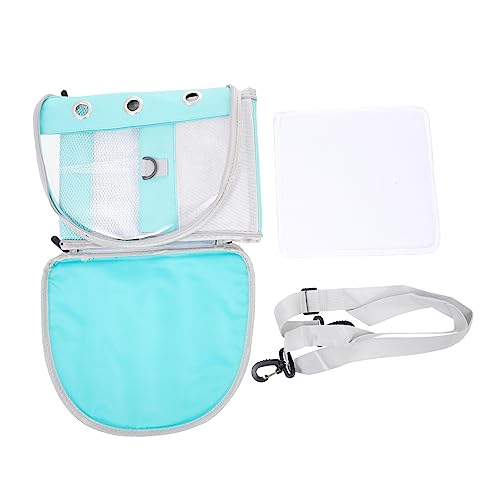 BESPORTBLE Ergonomische Handschlaufe Meerschweinchen-Tragetasche Hamster Outdoor Reisetasche Kleintier-Reisetasche Grün 30x25x25 von BESPORTBLE