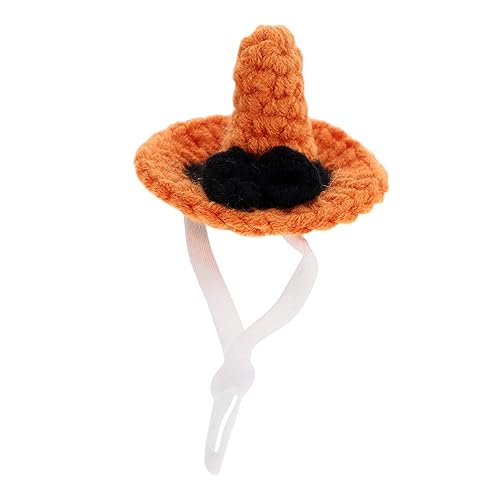 BESPORTBLE Mini-hexenhut Für Haustiere Halloween-kostümzubehör Kleine Mütze Für Hamster Meerschweinchen Leicht Und Bequem Kreatives Accessoire Praktisch Und Dekorativ Für Festivals von BESPORTBLE