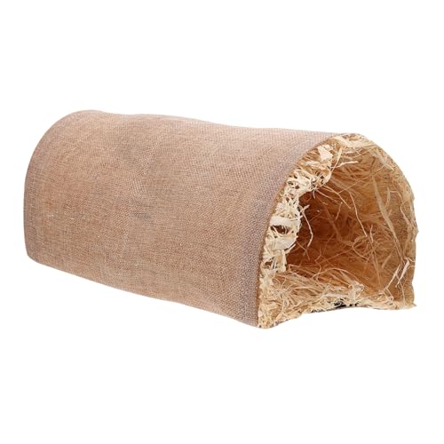 BESPORTBLE Hamster-schlafbett Meerschweinchen-Spielzeug Kauspielzeug – Warmes Haustiernest Multifunktionales Haustier-tunnelspielzeug Kompaktes Design BESPORTBLE Hamster-schlafbett Meerschweinchen-Spielzeug Kauspielzeug – Warmes Haustiernest Multifunktionales Haustier-tunnelspielzeug Kompaktes Design von BESPORTBLE