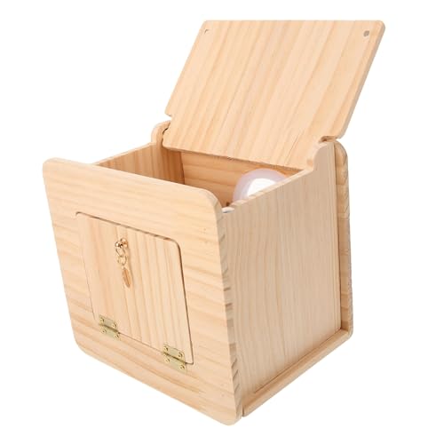 BESPORTBLE Vogelhaus Für Garten Nistkasten Für Cockatiels Wetterfestes Und Dekoratives Vogelhaus Aufhängen Für Balkon Und Terrasse Praktische Und Ansprechende Vogelbrutstätte von BESPORTBLE