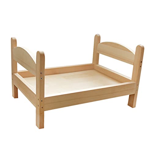 BESPORTBLE Katzenbett Katzennest Aus Holz Für Haushalt Kleines Hundenest Katzenaccessoire Schlafplatz Für Hunde Und Katzen von BESPORTBLE
