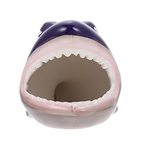 BESPORTBLE Keramik Hamsternest für Kleintiere Tierförmiges Haustierversteck Cartoon Design Sommer Schlafhaus Hamsterversteck aus Keramik von BESPORTBLE
