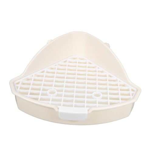 BESPORTBLE Kleintier Toilette Dreieckig mit Abnehmbarem Langlebiges Design Geräumig und Praktisch für Kaninchen Meerschweinchen und Kleine Haustiere Platzsparend für Eckbereiche BESPORTBLE Kleintier Toilette Dreieckig mit Abnehmbarem Langlebiges Design Geräumig und Praktisch für Kaninchen Meerschweinchen und Kleine Haustiere Platzsparend für Eckbereiche von BESPORTBLE