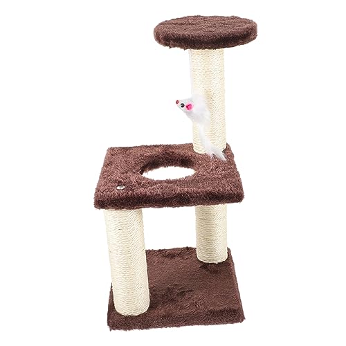 BESPORTBLE Klettergerüst Für Katzen Entzückender Kätzchenkratzer Kätzchen Kratzbaum Dekorativer Katzenkratzer Bodenkratzbaum Integrierter Kätzchenkratzer Kätzchen Versorgung Coffee Papierrohr BESPORTBLE Klettergerüst Für Katzen Entzückender Kätzchenkratzer Kätzchen Kratzbaum Dekorativer Katzenkratzer Bodenkratzbaum Integrierter Kätzchenkratzer Kätzchen Versorgung Coffee Papierrohr von BESPORTBLE