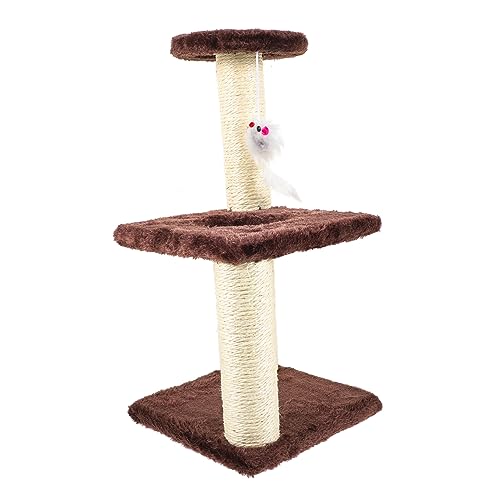BESPORTBLE Klettergerüst Für Katzen Integrierter Kätzchenkratzer Vertikaler Kratzbaum Kätzchen Kratzbaum Kätzchen Versorgung Kratzbaum Für Den Haushalt Kratzstange Für Haustiere Coffee MDF BESPORTBLE Klettergerüst Für Katzen Integrierter Kätzchenkratzer Vertikaler Kratzbaum Kätzchen Kratzbaum Kätzchen Versorgung Kratzbaum Für Den Haushalt Kratzstange Für Haustiere Coffee MDF von BESPORTBLE