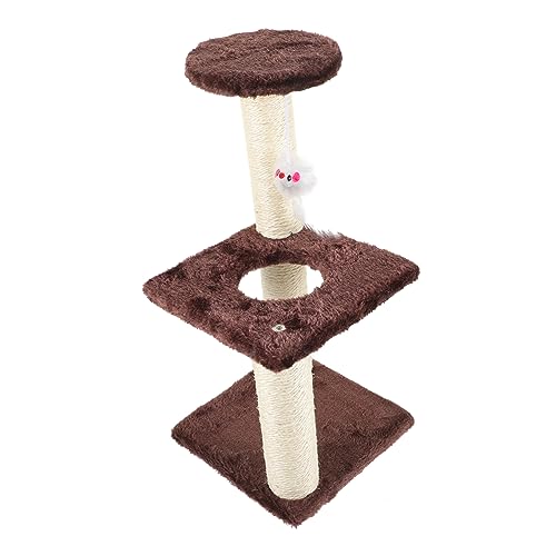 BESPORTBLE Klettergerüst Für Katzen Kratzstange Für Haustiere Kratzbaum Vertikaler Kätzchenkratzer Katzenkratzer Kätzchenkratzer Für Den Täglichen Gebrauch Bequemer Kätzchenkratzer MDF Coffee BESPORTBLE Klettergerüst Für Katzen Kratzstange Für Haustiere Kratzbaum Vertikaler Kätzchenkratzer Katzenkratzer Kätzchenkratzer Für Den Täglichen Gebrauch Bequemer Kätzchenkratzer MDF Coffee von BESPORTBLE