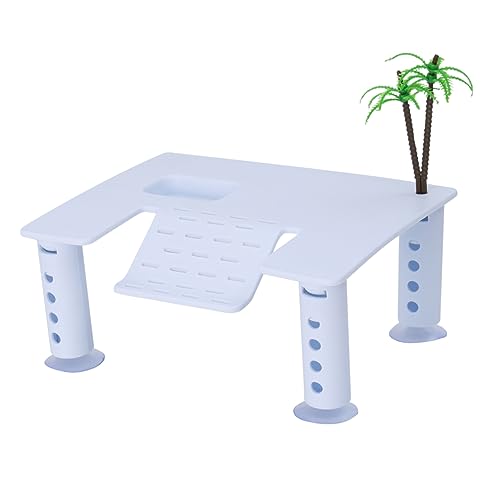 BESPORTBLE Square Turtle Trockenplattform Kletterinsel Für Schildkröten wasserdichte Kunststoff-Rampe Mit Saugfuß Für Aquarien Ruhe Und Sonnenbad Für Reptilien Weiß BESPORTBLE Square Turtle Trockenplattform Kletterinsel Für Schildkröten wasserdichte Kunststoff-Rampe Mit Saugfuß Für Aquarien Ruhe Und Sonnenbad Für Reptilien Weiß von BESPORTBLE