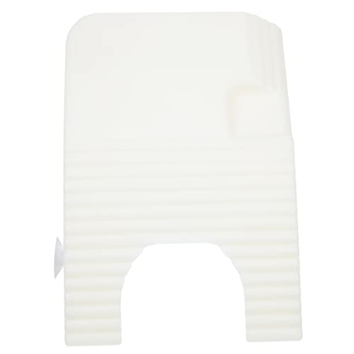 BESPORTBLE Kletterterrasse für Schildkröten Höhle Schlange Reptil Futterspender schildkröten zubehör Turtles turtletoys spielzeuge Schildkröten-Ruhestand Sonnenstein Abs Beige von BESPORTBLE