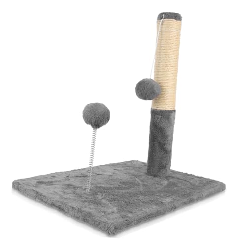 BESPORTBLE Kratzbaum Für Katzen Katzenkratzer Aus Sisal Kratzunterlage Für Katzen Kratzbaum Für Kätzchen Pole Katze Kratzmatte Kletternder Katzenkratzer Beiträge Kratzen Fussel Grey BESPORTBLE Kratzbaum Für Katzen Katzenkratzer Aus Sisal Kratzunterlage Für Katzen Kratzbaum Für Kätzchen Pole Katze Kratzmatte Kletternder Katzenkratzer Beiträge Kratzen Fussel Grey von BESPORTBLE