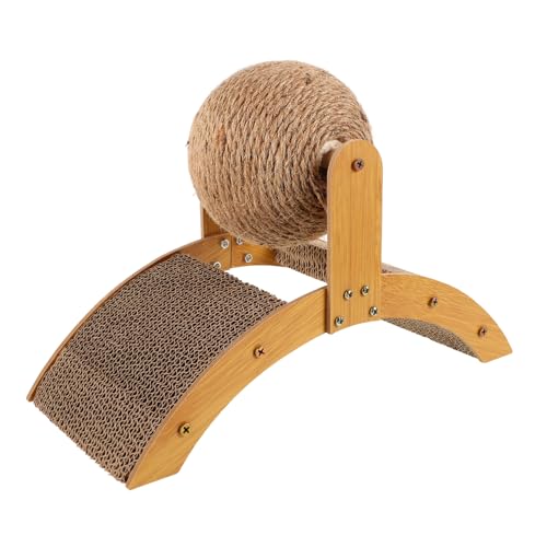 BESPORTBLE Kratzbaum Für Katzen Krallenspielzeug Für Katzen Kratzstange Für Katzen Haustier-kratzunterlage Katze Kratzmatte Hängender Katzenkratzer Sisalbrett Für Katzen Yellow Hölzern BESPORTBLE Kratzbaum Für Katzen Krallenspielzeug Für Katzen Kratzstange Für Katzen Haustier-kratzunterlage Katze Kratzmatte Hängender Katzenkratzer Sisalbrett Für Katzen Yellow Hölzern von BESPORTBLE