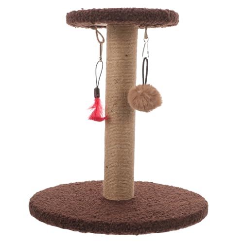 BESPORTBLE Kratzbaum Für Katzen Kratzbaum Für Den Haushalt Bodenkratzstange Bequemer Kätzchenkratzer Katzenkratzbäume Für Wohnungskatzen Kratzbaum Für Kätzchen Vertikaler Kratzbaum Hanfseil BESPORTBLE Kratzbaum Für Katzen Kratzbaum Für Den Haushalt Bodenkratzstange Bequemer Kätzchenkratzer Katzenkratzbäume Für Wohnungskatzen Kratzbaum Für Kätzchen Vertikaler Kratzbaum Hanfseil von BESPORTBLE