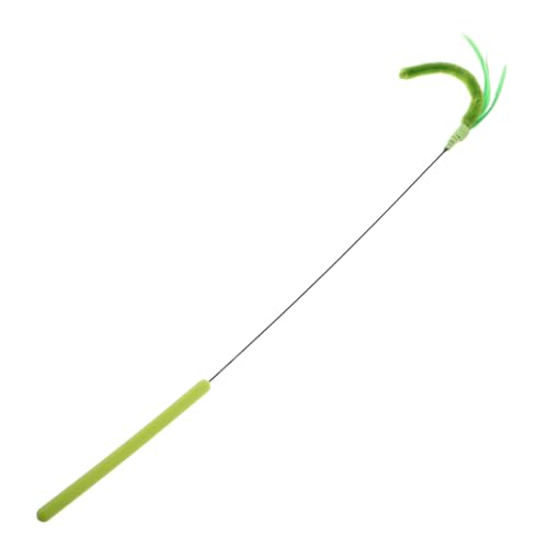 BESPORTBLE Kreativer Katzen Teaser Toy Long Rod Interactive Katzenstab Für Selbst Spielen Ideal Für Innenkatzen, Bietet Endlosen Spaß Und Bewegung BESPORTBLE Kreativer Katzen Teaser Toy Long Rod Interactive Katzenstab Für Selbst Spielen Ideal Für Innenkatzen, Bietet Endlosen Spaß Und Bewegung von BESPORTBLE