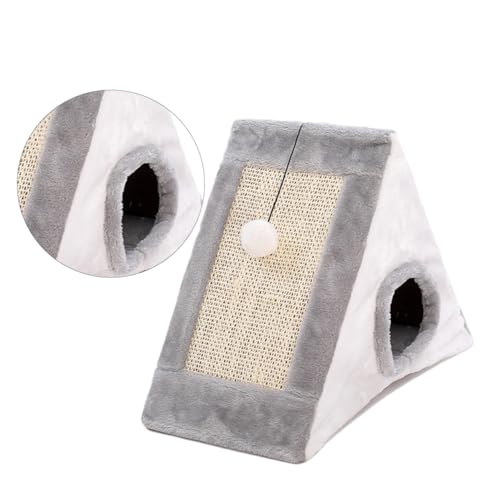 BESPORTBLE Kratzbrett Für Katzen Krallenschleifbrett Katzenspielzeug Kratzbrett Katzenkratzbretter Platzsparendes Katzenruhenest Katzenbedarf Katzenkratzspielzeug von BESPORTBLE