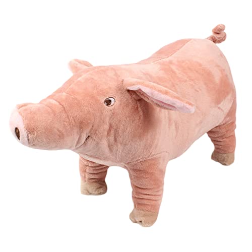 BESPORTBLE Kuschelschwein Plüschspielzeug für Hunde Perfektes Begleitspielzeug für Welpen Sicher und Gemütlich und Schlafen aus Hochwertigem Plüsch Gefertigt für Kleine Hunde von BESPORTBLE