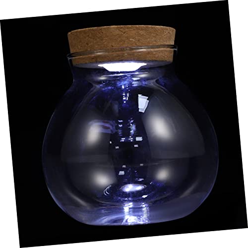 BESPORTBLE -licht Öko-Flasche – Mini-Aquarium-licht Für Aquatic Ecosphere Garnelen Home Decor von BESPORTBLE