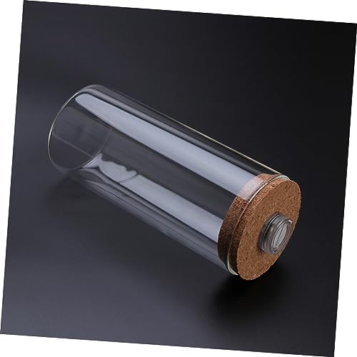 BESPORTBLE Zylindrische Glasflasche Terrarium Mit Led Beleuchtung Für Garten Dekor Für Balkon, Garten Und Büro Mikro-landschaftsflasche Mit Korkdeckel BESPORTBLE Zylindrische Glasflasche Terrarium Mit Led Beleuchtung Für Garten Dekor Für Balkon, Garten Und Büro Mikro-landschaftsflasche Mit Korkdeckel von BESPORTBLE