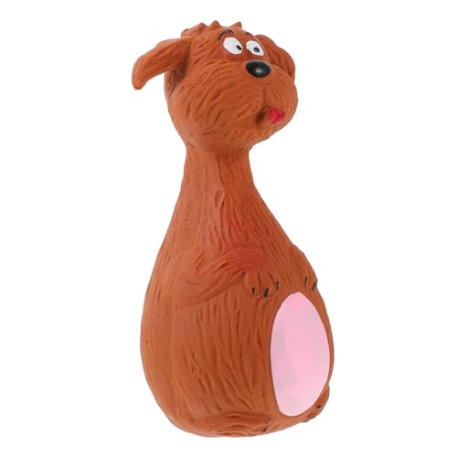 BESPORTBLE Quietschendes Hundespielzeug Für Welpen Interaktives Kauspielzeug Aus Latex Quietschspielzeug Für Hunde Gegen Langeweile Haustierspielzeug Entzückende Braune Quietschende Tierform BESPORTBLE Quietschendes Hundespielzeug Für Welpen Interaktives Kauspielzeug Aus Latex Quietschspielzeug Für Hunde Gegen Langeweile Haustierspielzeug Entzückende Braune Quietschende Tierform von BESPORTBLE