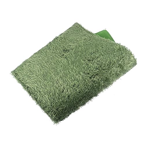 BESPORTBLE Liegender Teppich Für Haustiere Rasen Für Reptilien Terrarium Künstlicher Moosteppich Künstliche Rasenmatte Wiederverwendbarer Haustierteppich Künstlicher Rasen Für von BESPORTBLE