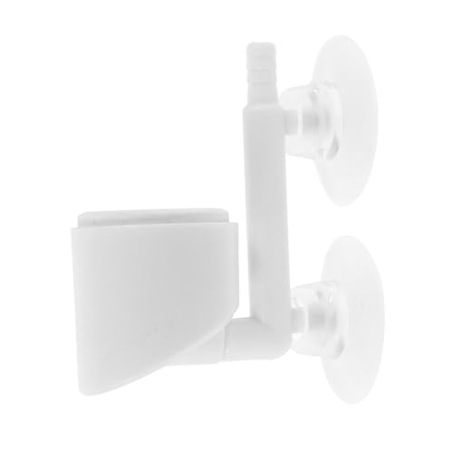 BESPORTBLE Luftstein für Aquarien Luftsteine ​​für Aquarien automatischer Mülleimer zusammenklappbarer Mülleimer rustikale Milchkanne Anlage Wanne Luftsprudler Aquarium Diffusor Plastik Weiß von BESPORTBLE