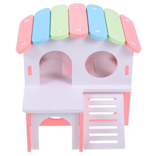 BESPORTBLE Doppelstöckiges Hamsterhaus Mit Rampe Versteck Für Meerschweinchen Sicheres Lustiges Spielset Für Haustiere BESPORTBLE Doppelstöckiges Hamsterhaus Mit Rampe Versteck Für Meerschweinchen Sicheres Lustiges Spielset Für Haustiere von BESPORTBLE