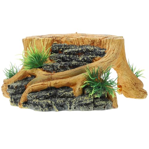BESPORTBLE Sonnenplattform Für Schildkröten Harzmaterial Dekoration Für Schildkrötenbecken Schildkrötenhabitat Kletterplattform Für Schildkröten Verschleißfest Lichtbeständig von BESPORTBLE