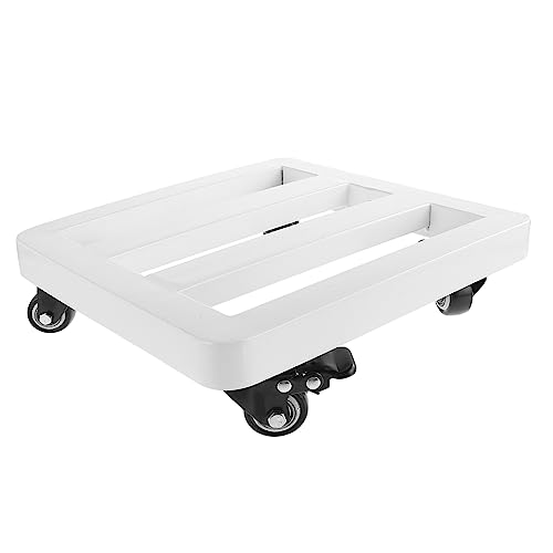 BESPORTBLE Verdickter Rollender Pflanzenständer Aus Eisen Blumentopfhalter Universalräder Leicht Zu Bewegen von BESPORTBLE