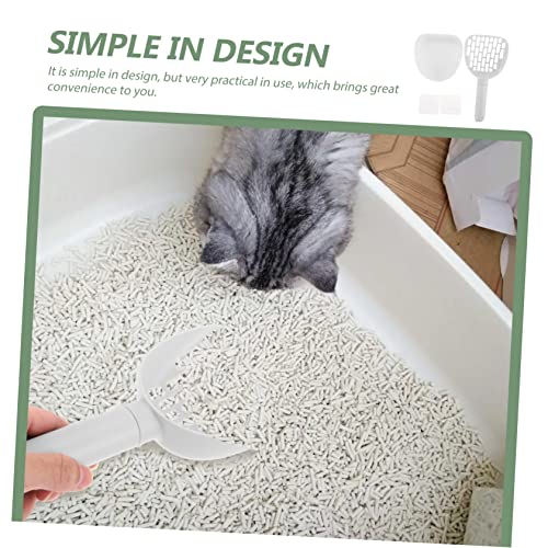 BESPORTBLE Multifunktionale Katzenstreuschaufel mit Ergonomischem Griff Langlebig und rutschfest Kompakt und Platzsparend Integrierter Sandfilter für Katzen und Hundetoilette Praktische von BESPORTBLE