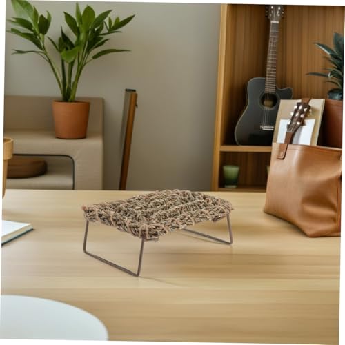 BESPORTBLE Natürliche Reptilien Hängematte Woven Lizard Hammock mit Rutschfester Oberfläche Atmungsaktives Grasmattenbett für Bartagamen und Echsen als Ruhe Sonnenplatz BESPORTBLE Natürliche Reptilien Hängematte Woven Lizard Hammock mit Rutschfester Oberfläche Atmungsaktives Grasmattenbett für Bartagamen und Echsen als Ruhe Sonnenplatz von BESPORTBLE