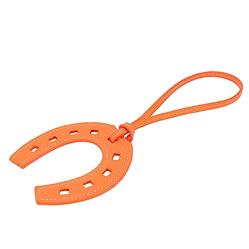 BESPORTBLE PU Anhänger Kreativer U Förmiger Taschenanhänger Orange Leichtes Dekoratives Schlüsselanhänger Modisch für Handtasche Auto Schlüssel BESPORTBLE PU Anhänger Kreativer U Förmiger Taschenanhänger Orange Leichtes Dekoratives Schlüsselanhänger Modisch für Handtasche Auto Schlüssel von BESPORTBLE